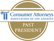 Consumer Attorneys Association of Los Angeles Past President logo
